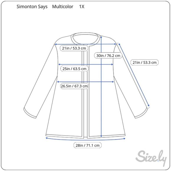 Simonton Says Leopard Print Watercolor Drawstring Waist Windbreaker Jacket 1X - Picture 8 of 10